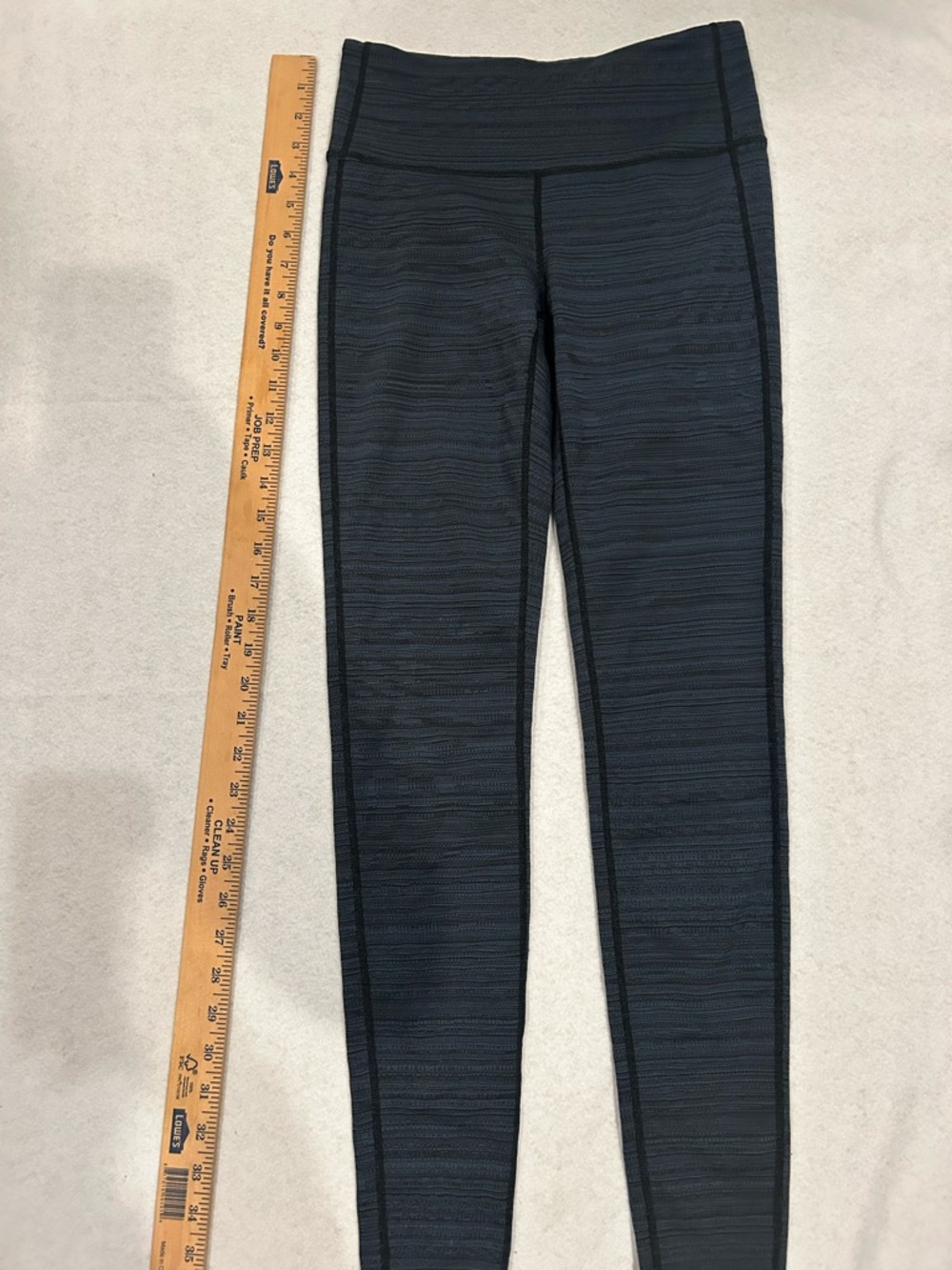 Athleta Black Heathered High-Waist Leggings